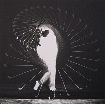 Harold E. Edgerton, Golfspieler, 1935, Leihgabe von ART Photography FUND, © Massachusetts Institute of Technology, USA