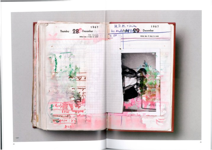 Dieter Roth, Tagebuch 1967 (Katalog Seite 28-29) 