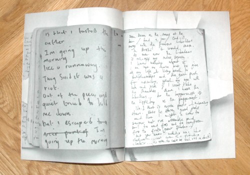 Hedi Slimane: London Birth of a Cult, 2005 - Diary Pete Doherty (Foto: Marlene Obermayer)