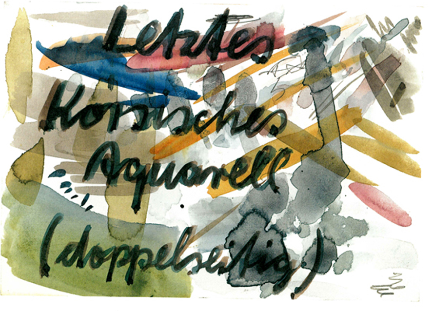 04. September 1987: Reinhard Mucha. Fünfzig Postkarten, 1997 (Foto; Marlene Obermayer)