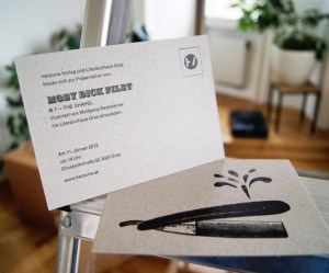 Einladung Harpune Verlag