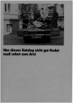 Künstlerbuch | Artists' book: Wer diesen Katalog nicht gut findet muß sofort zum Arzt, 1983