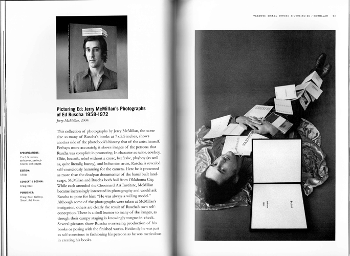 Jerry McMillan | Picturing Ed: Jerry McMillan's Photographs of Ed Ruscha. 1058-1972, 2004