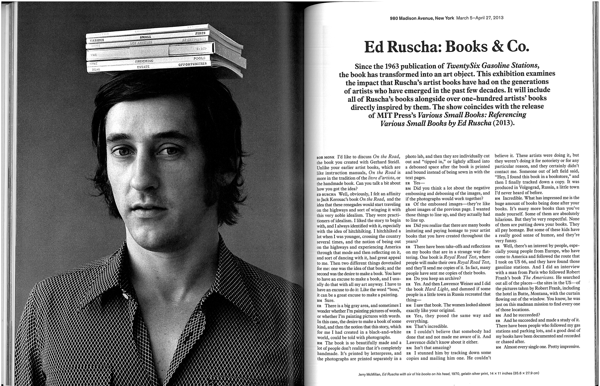 Ed Ruscha Interview