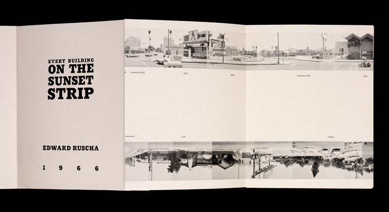 Künstlerbuch | Artists’ book: Ed Ruscha. Every Building On The Sunset Strip, 1966