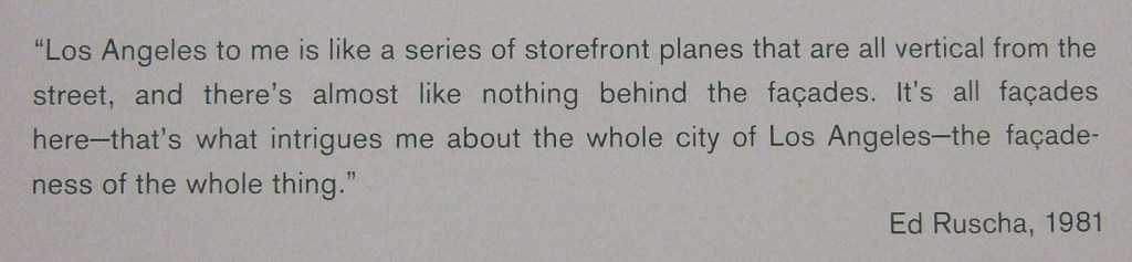 Ausstellung | Ed Ruscha Los Angeles Apartments, Kunstmuseum Basel 2013