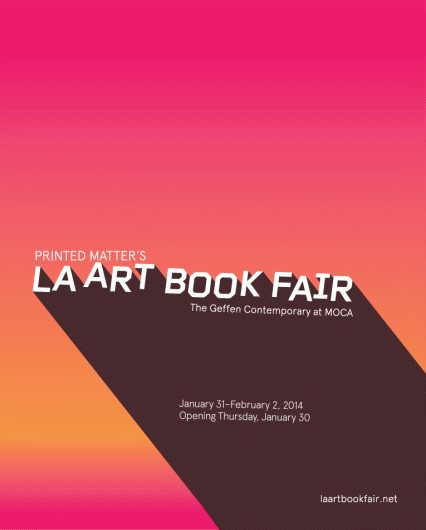 Printed Matter’s 2014 LA Art Book Fair
