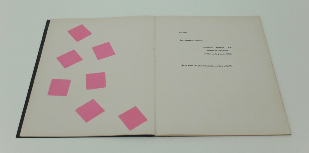 Ausstellungsansicht mumok: Marcel Broodthaers. Pense-Bête (Eselsbrücke), 1964, Herbert Foundation, Gent