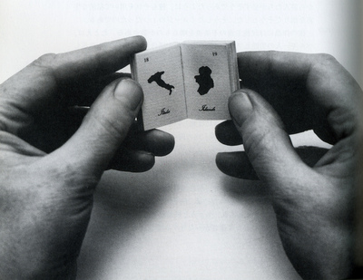 Marcel Broodthaers, Atlas 1975 (Source: http://mythologyofblue.tumblr.com/post/35210304266/marcel-broodthaers)