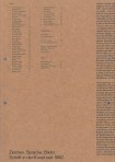 Ausstellungskatalog | Zeichen. Sprache. Bilder. Schrift in der Kunst seit 1960 (Städtische Galerie Karlsruhe 2013/2014)