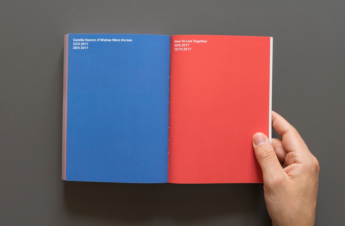 Samuel Bich, „Kunsthalle Wien 1992-2017”